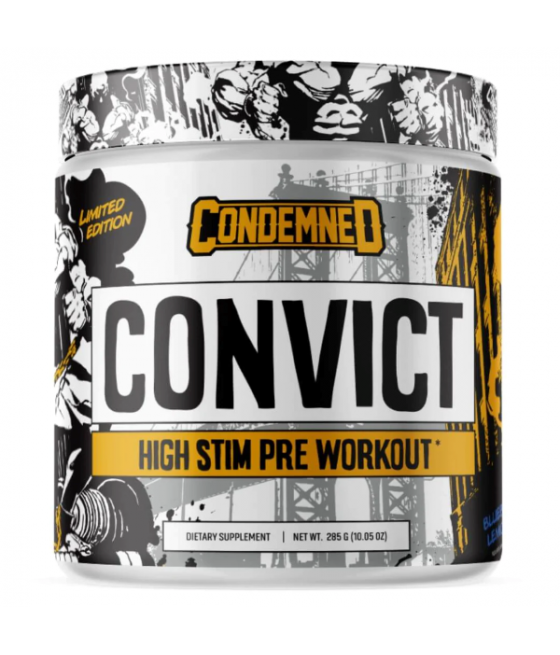 CONDEMNED LABZ CONVICT HIGH STIM PRE WORKOUT